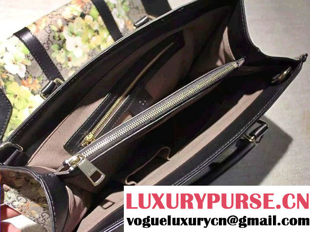 Gucci GG Blooms Structured Tote Bag 406387 2016
