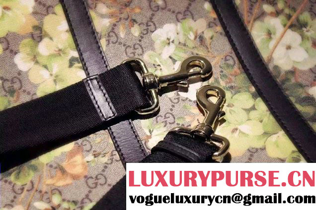 Gucci GG Blooms Structured Tote Bag 406387 2016