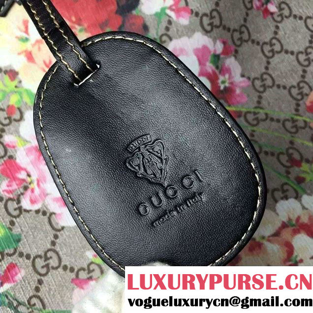 Gucci GG Blooms Reversible Leather Tote Bag 368568 Black 2016