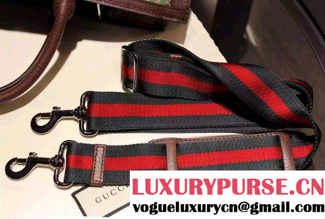 Gucci Tian GG Supreme Tote Bag 406387 Brown 2016