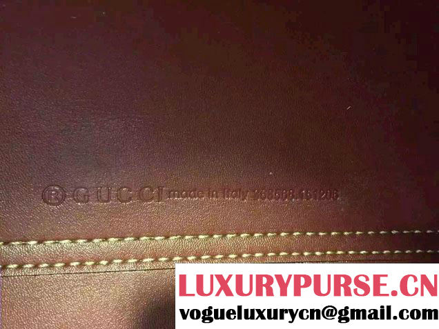Gucci Reversible Leather Tote Medium Bag 368568 GG Blooms Rose 2016