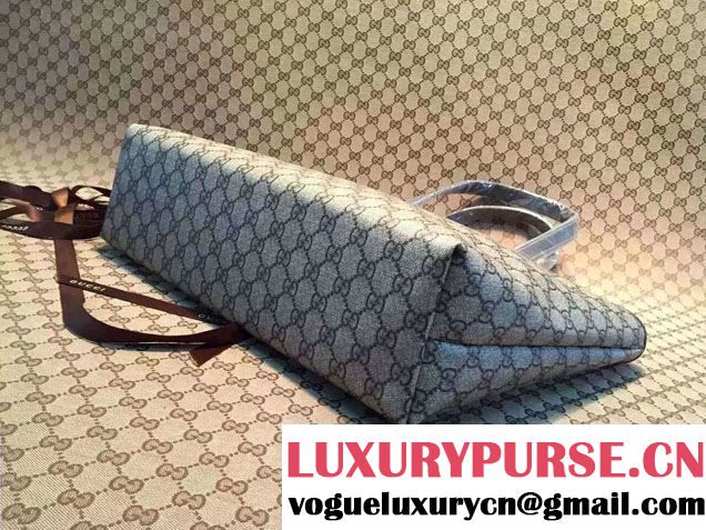 Gucci GG Supreme Canvas Tote Bag 211137 Coffee 2016