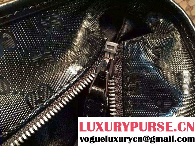 Gucci GG Supreme Canvas Tote Bag 211137 Imprime Black 2016