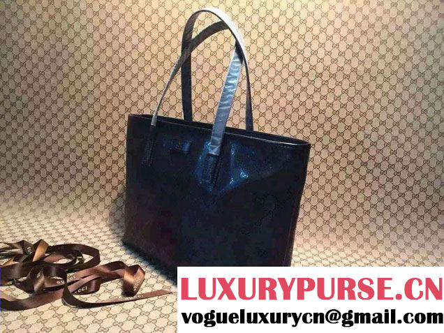 Gucci GG Supreme Canvas Tote Bag 211137 Imprime Black 2016