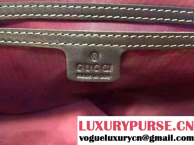 Gucci GG Supreme Canvas Tote Bag 211137 Blooms Print Black 2016