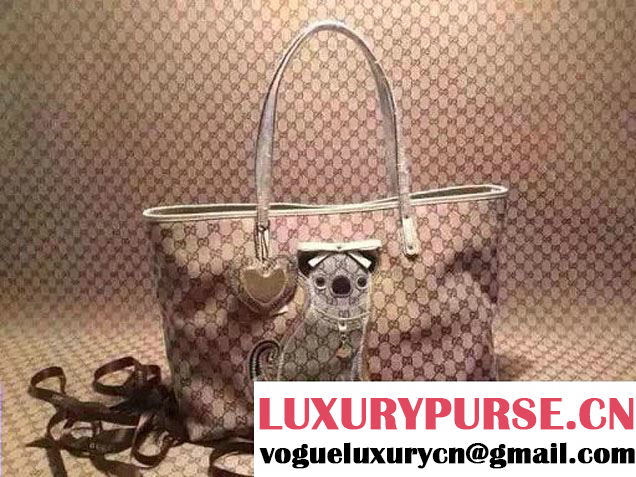 Gucci GG Guccioli Large Tote Bag 212373 2016