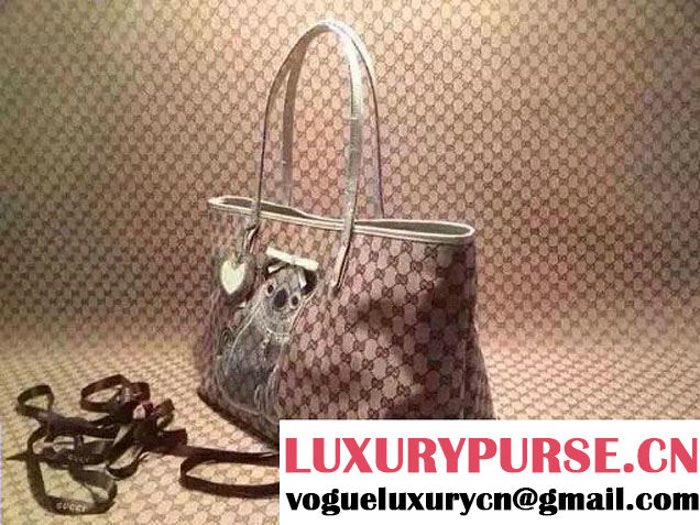 Gucci GG Guccioli Large Tote Bag 212373 2016