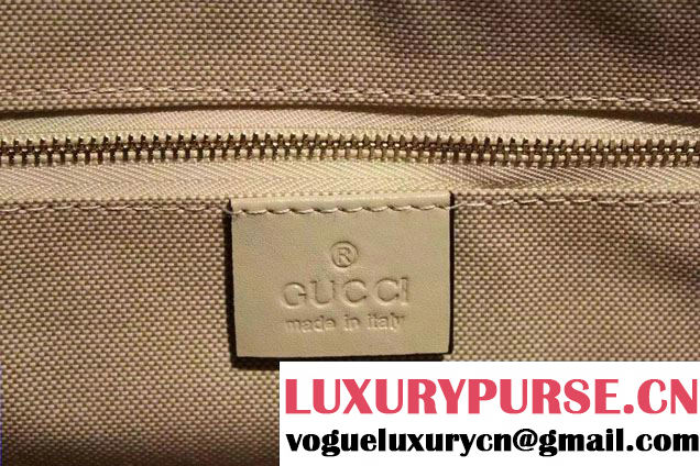 Gucci GG Ribbon Herbarium Medium Tote Bag 432684 White/Blue Japan Limited 2016