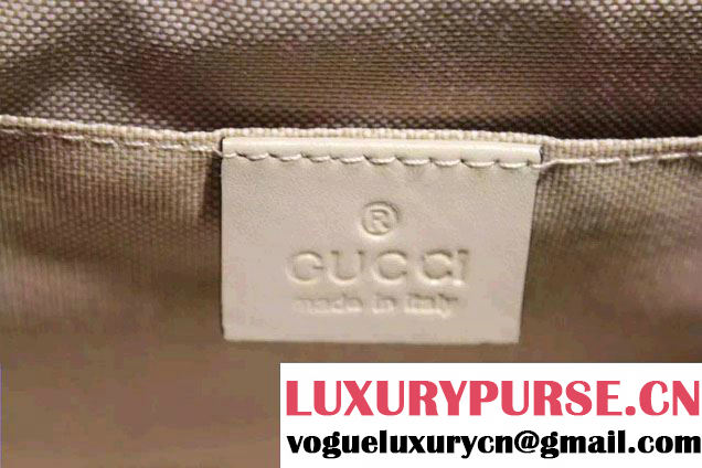Gucci GG Ribbon Herbarium Small Tote Bag 443089 White/Blue Japan Limited 2016