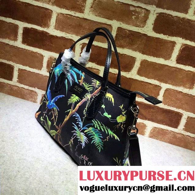 Gucci GG Supreme Tote Small Bag 429019 Tropical 2016