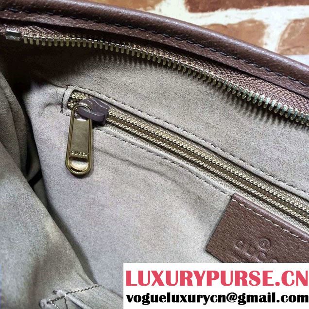 Gucci GG Supreme Tote Small Bag 429019 Chevron 2016
