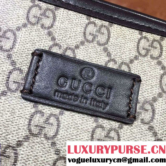 Gucci GG Supreme Medium Tote Bag 410748 Coffee