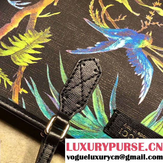 Gucci GG Supreme Medium Tote Bag 410748 Tropical Print