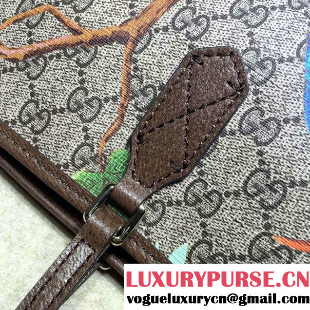 Gucci GG Supreme Medium Tote Bag 410748 Tian Coffee