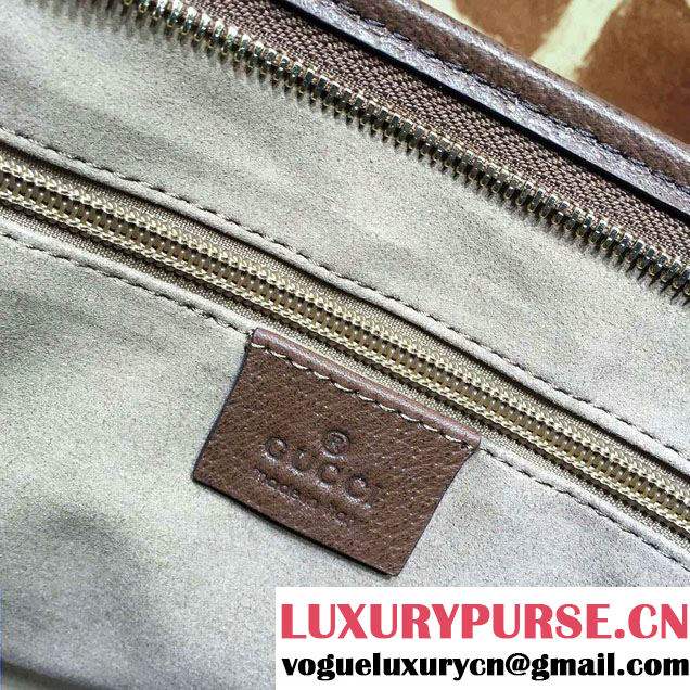 Gucci GG Supreme Medium Tote Bag 410748 Tian Coffee