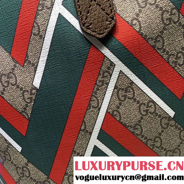 Gucci GG Supreme Medium Tote Bag 410748 Chevron