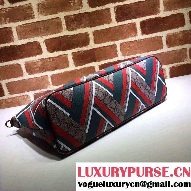 Gucci GG Supreme Medium Tote Bag 410748 Chevron