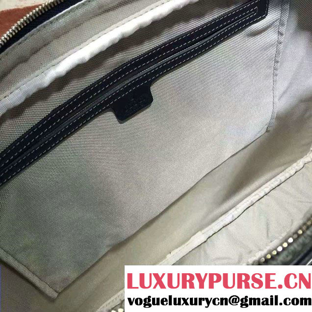 Gucci Briefcase Bag 201480 GG Plus Blue