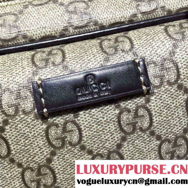 Gucci Briefcase Bag 201480 GG Plus Coffee
