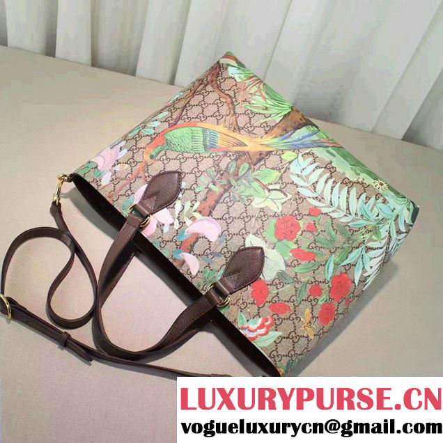 Gucci Soft GG Supreme Tote Bag 453705 Tian 2016