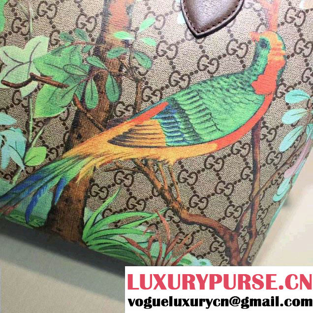 Gucci Soft GG Supreme Tote Bag 453705 Tian 2016