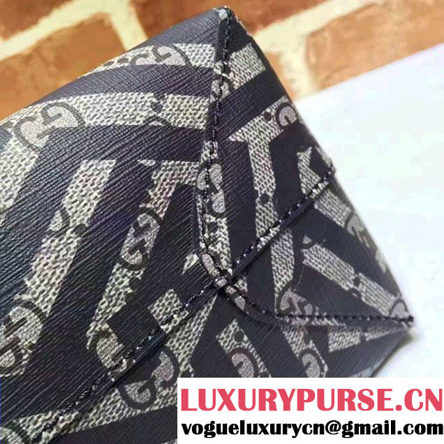 Gucci GG Supreme Web Medium Tote Bag 429002 Caleido Web Bee 2016