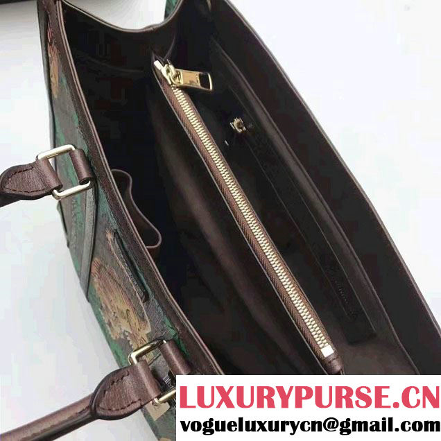 Gucci GG Supreme Tote Bag 406387 Bengal Green 2016