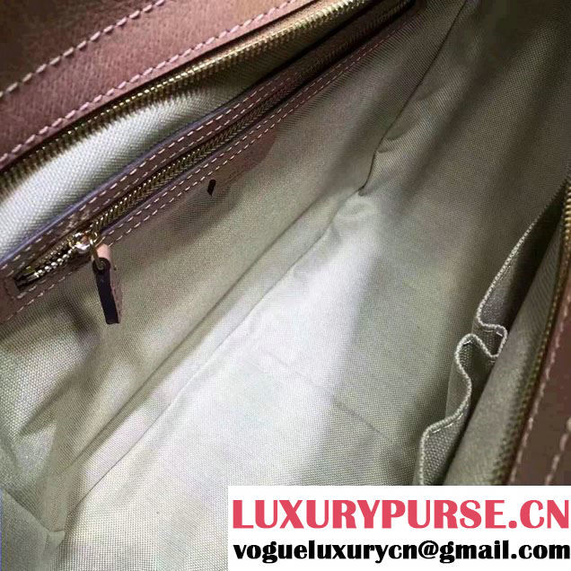 Gucci Bree Original GG Canvas Tote Bag 323671 Nude Pink