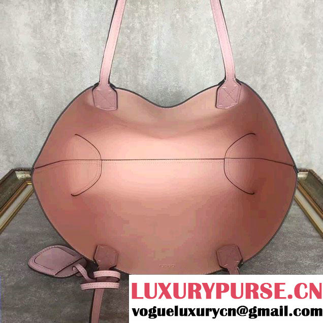 Gucci Reversible GG Leather Tote Medium Bag 368568 Pink 2016