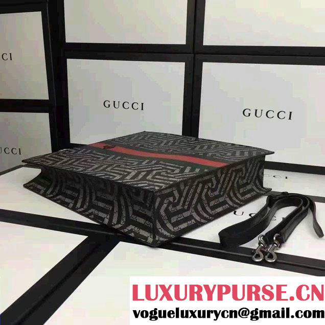 Gucci Soft GG Supreme Tote Bag 450950 GG Caleido Web 2016