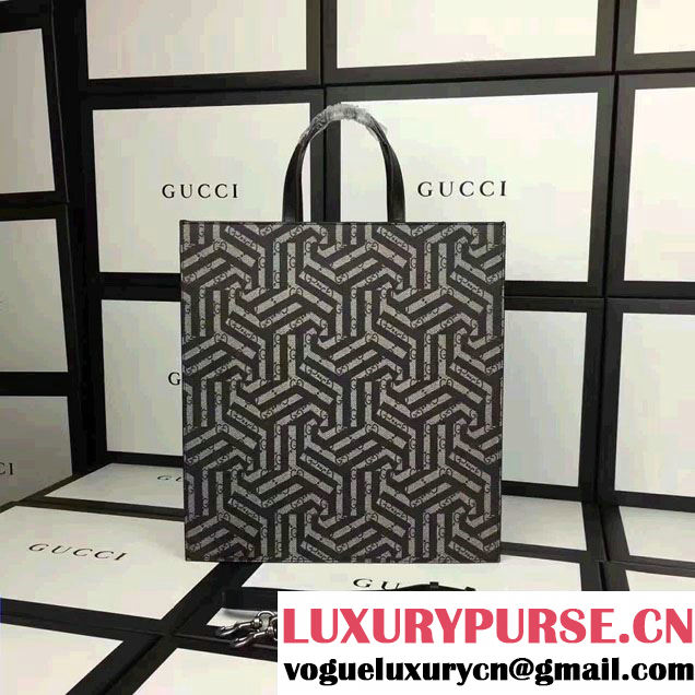 Gucci Soft GG Supreme Tote Bag 450950 GG Caleido Web 2016