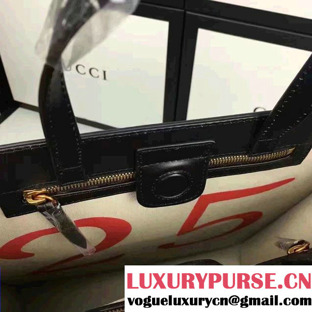 Gucci Soft GG Supreme Tote Bag 450950 Bee And Blind For Love Print 2016
