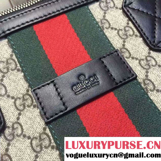 Gucci Web GG Supreme Carry-On Duffle Bag 359261