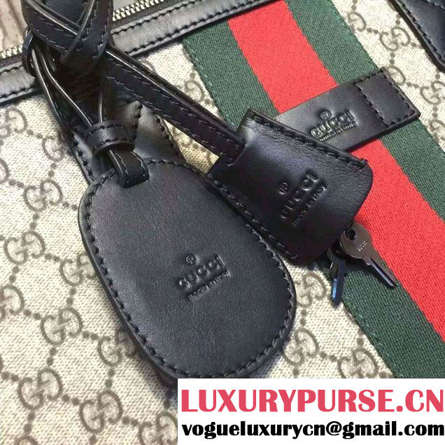 Gucci Web GG Supreme Carry-On Duffle Bag 359261