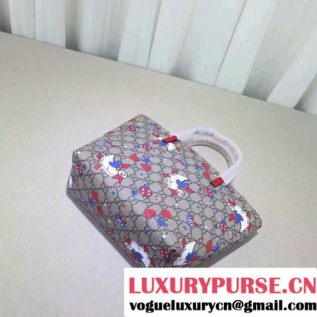 Gucci Children'S GG Supreme Canvas Tote Bag 410812 Ducks 2017