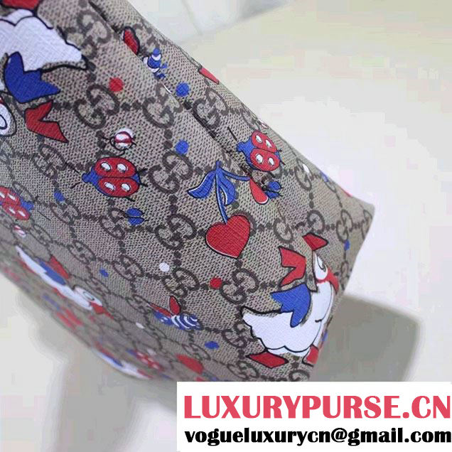 Gucci Children'S GG Supreme Canvas Tote Bag 410812 Ducks 2017
