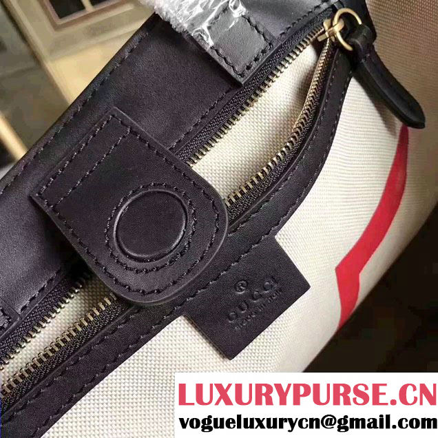 Gucci Angry Cat Print GG Supreme Tote 450950 2017
