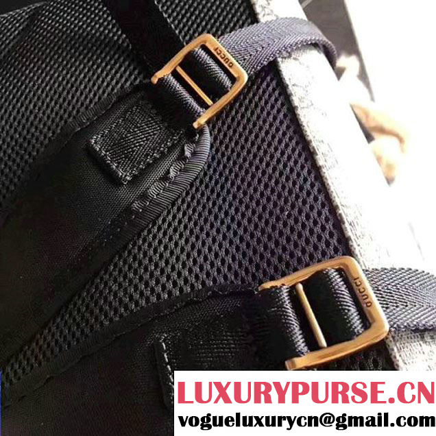 Gucci Angry Cat Print GG Supreme Backpack 419584 2017