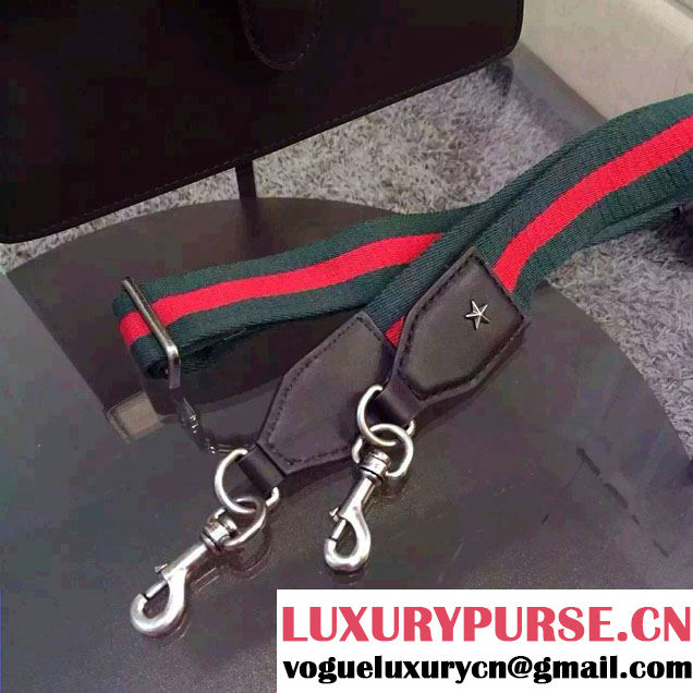 Gucci Dionysus Leather Top Handle Small Bag 413679 Black 2016