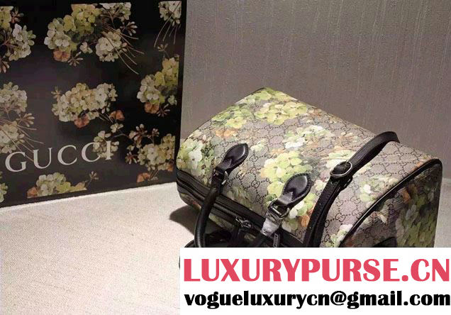 Gucci GG Blooms Top Handle Boston Bag 409527 2016
