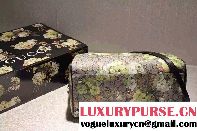 Gucci GG Blooms Top Handle Boston Bag 409527 2016