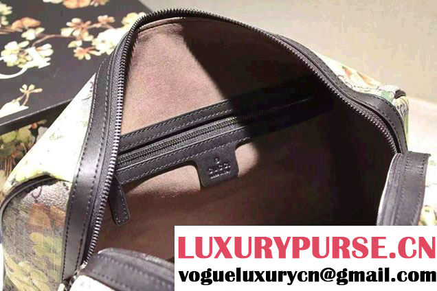Gucci GG Blooms Top Handle Boston Bag 409527 2016