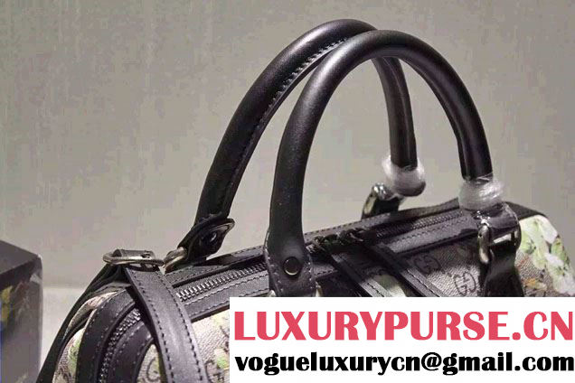 Gucci GG Blooms Top Handle Small Boston Bag 409529 2016
