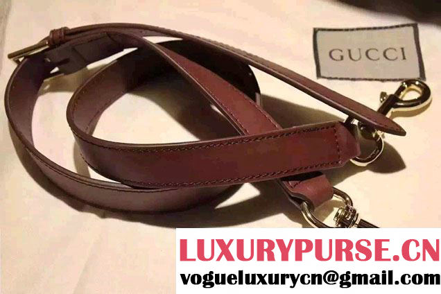 Gucci Golden Bee Embroidered Vintage Web Top Handle Bag 406868 2016