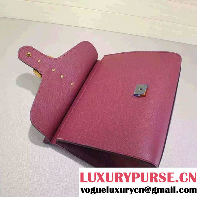 Gucci GG Marmont Leather Top Handle Medium Bag 409155 Antiqued Rose 2016