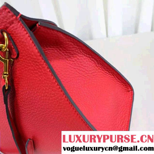 Gucci GG Marmont Leather Top Handle Small Bag 421890 Red 2016