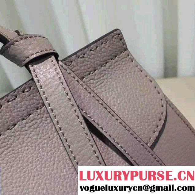 Gucci GG Marmont Leather Top Handle Small Bag 421890 Gray 2016