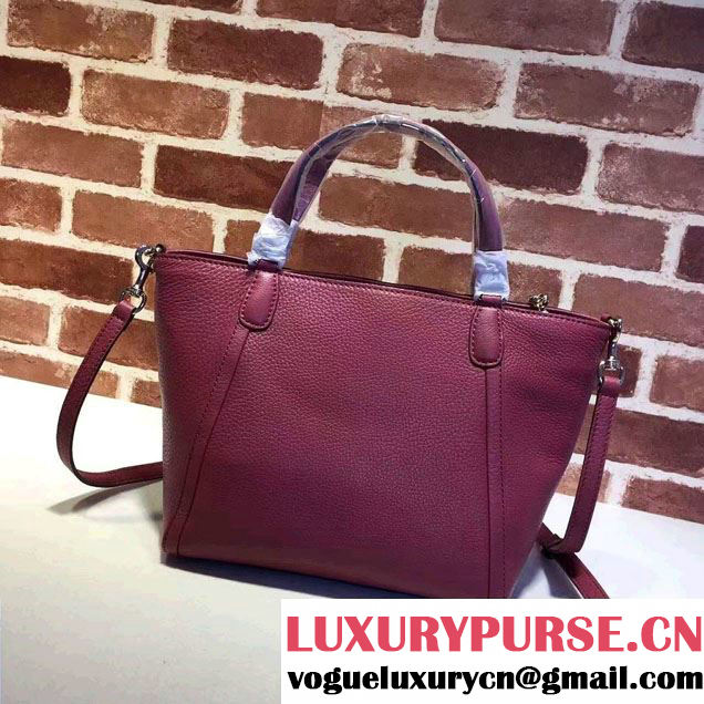 Gucci Soho Leather Top Handle Small Bag 369176 Antiqued Rose