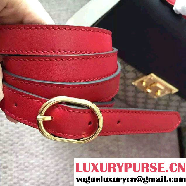 Gucci Padlock GG Canvas/Leather Top Handle Medium Bag 428208 Dark Blue/Red 2016