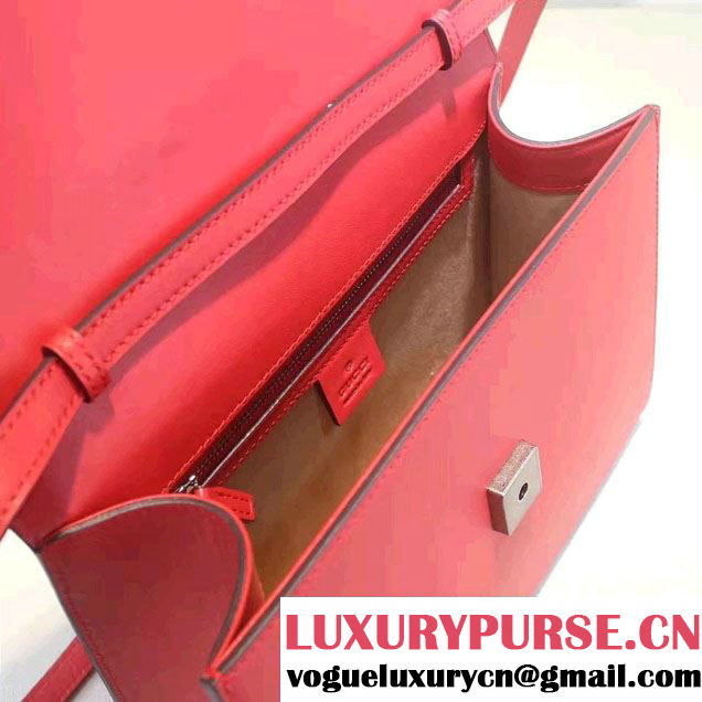 Gucci Lilith Leather Top Handle Small Bag 453751 Red 2016